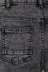 Charcoal Grey Boy's Denim Pant